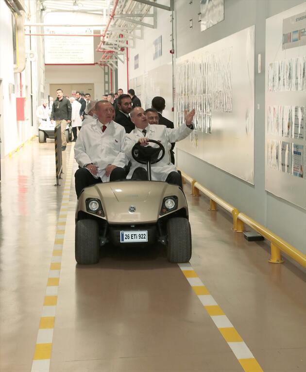 Cumhurbaşkanı Erdoğan, ETİ Fabrikası'nı ziyaret etti Son Dakika Flaş