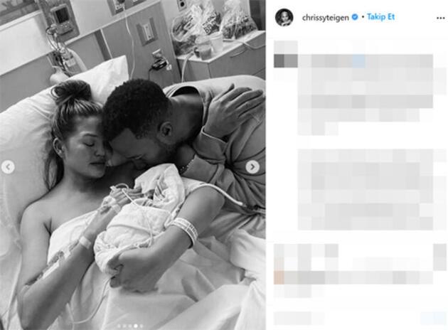 Chrissy Teigen ve John Legend'in üçüncü bebeği ölü doğuyor: ünlü çiftin acısı