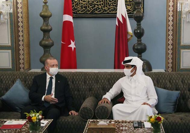 Son dakika haberi ... Cumhurbaşkanı Erdoğan'ın ziyareti Katar basınında büyük yankı uyandırdı