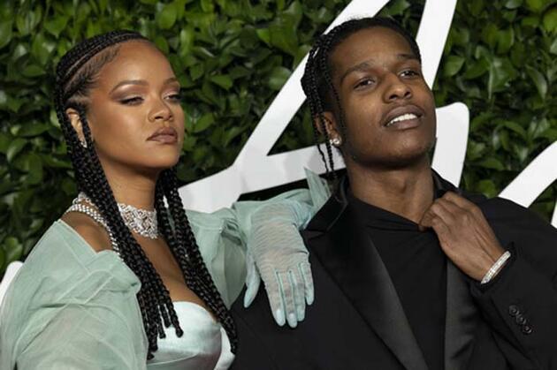 Rihanna ASAP Rocky ile aşk ilişkisi mi?
