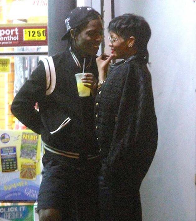 Rihanna ASAP Rocky ile aşk ilişkisi mi?