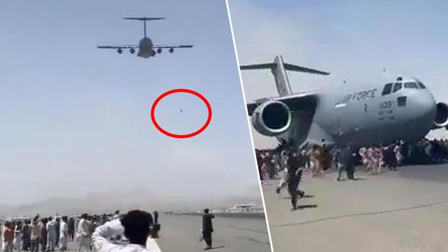 Afganistan'dan havalanan uçağın iniş takımlarından düşen kişinin kimliği belli oldu