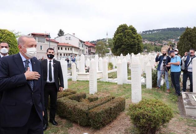 Cumhurbaşkanı Erdoğan Bosna Herkes'te