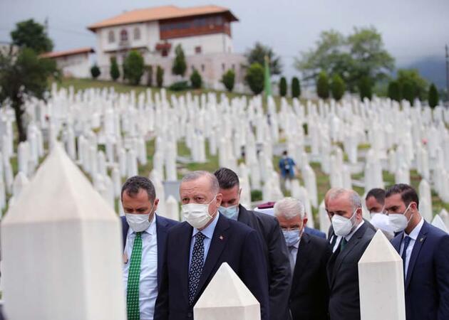 Cumhurbaşkanı Erdoğan Bosna Herkes'te