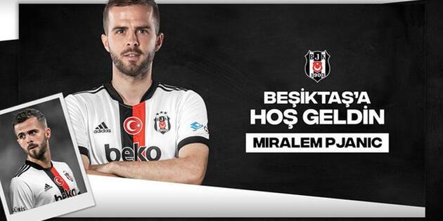 Son dakika... Miralem Pjanic resmen Beşiktaş'ta!