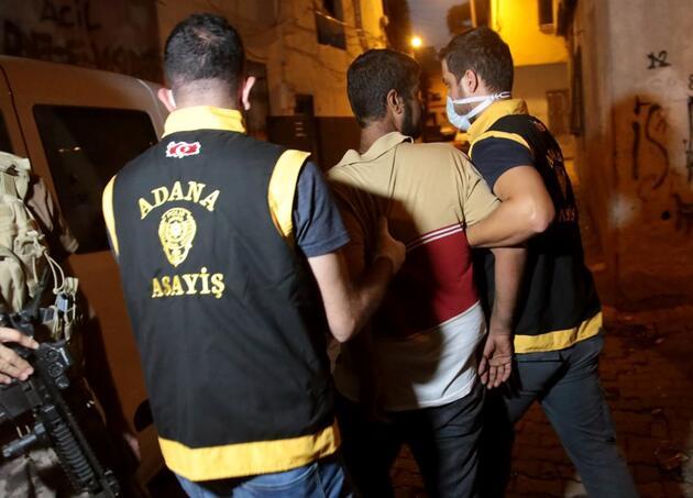 Adana'da uyuşturucu operasyonu: 10 şüpheli gözaltına alındı