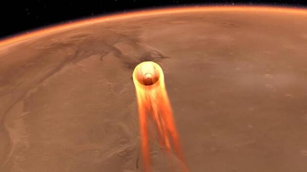NASA'nın InSight aracı Mars'ta meydana gelen en şiddetli depremi kaydetti