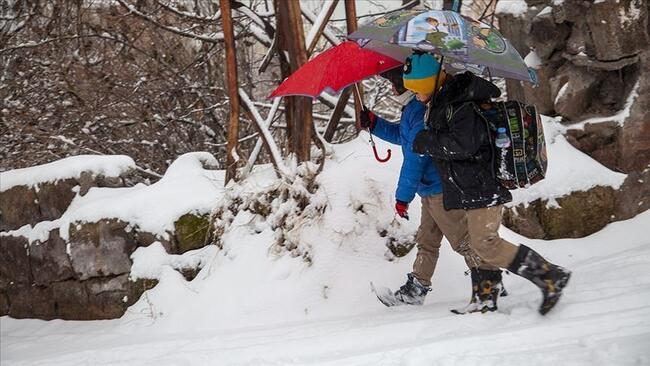 Eğitime kar engeli! 13 Şubat 2020'de okulların tatil olduğu iller 