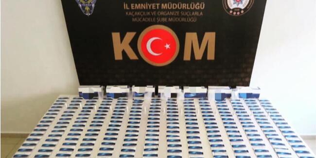 Konya’da 280 adet Covid-19 test kiti yakalandı