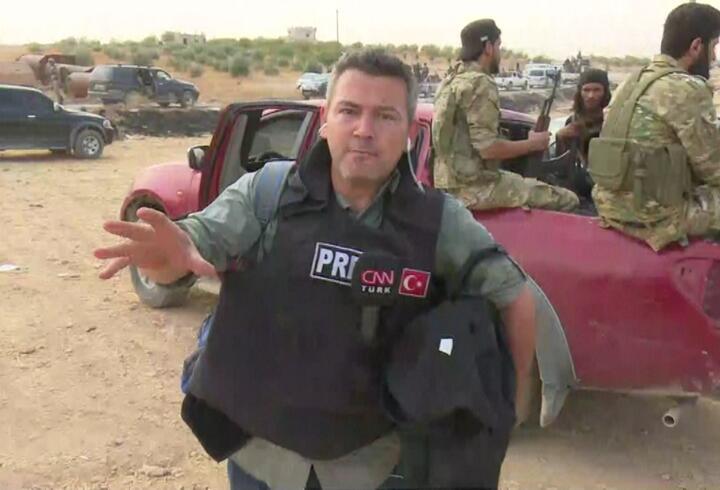CNN TÜRK ekibi Suriye amp 39 de cephe hattında