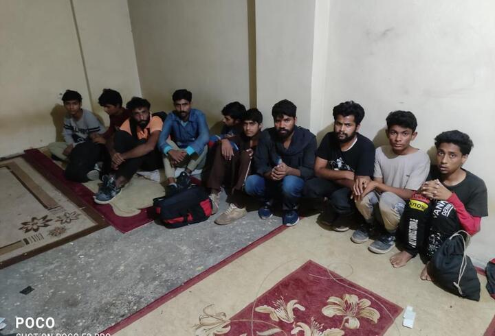 Van'da 21 kaçak göçmen yakalandı 