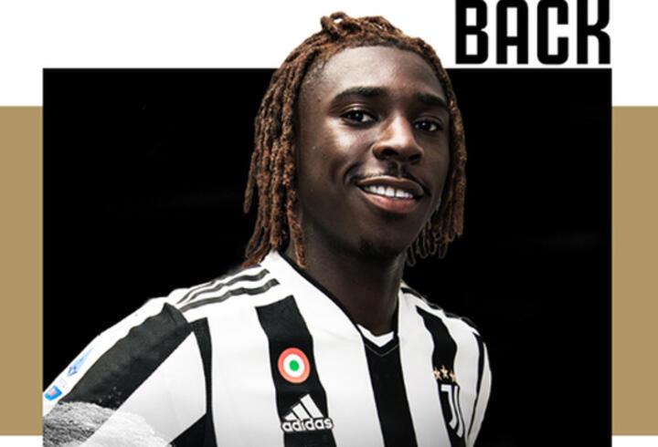 Moise Kean Juventus'a kiralık olarak geri döndü