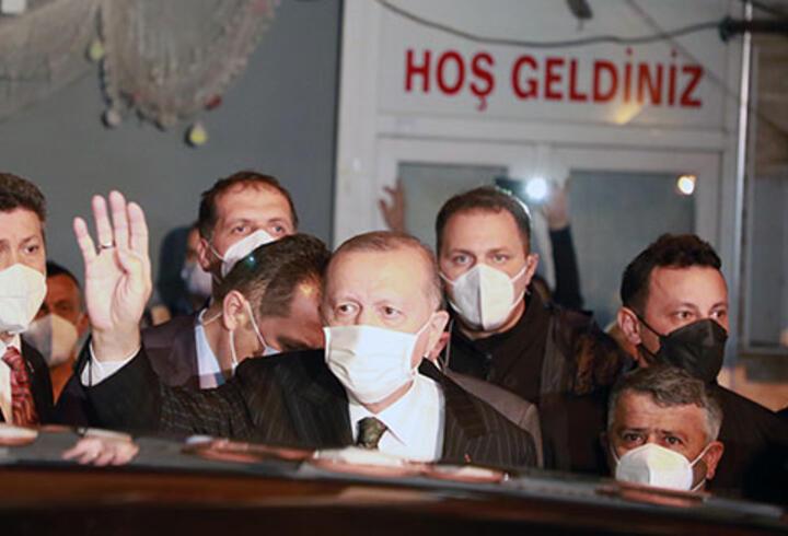 Cumhurbaşkanı Erdoğan, Güneysu'da