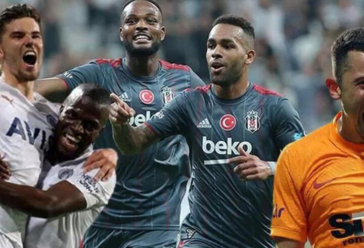 Beşiktaş, Fenerbahçe ve Galatasaray 22 günde 7 maça çıkacak