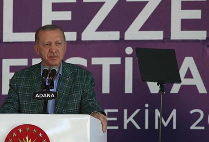 Cumhurbaşkanı Erdoğan, 'Uluslararası Adana Lezzet Festivali'nin açılışını yaptı 