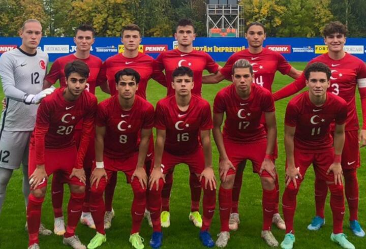 U18 Milli Takımımız Romanya'ya 1-0 yenildi