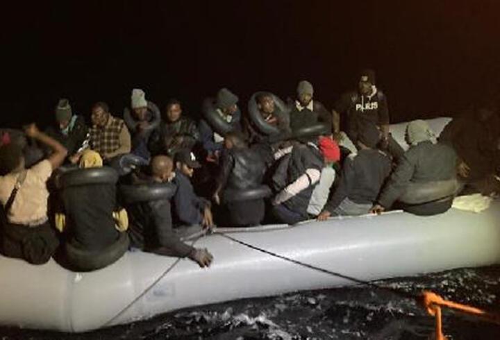 Fethiye açıklarında 36 kaçak göçmen kurtarıldı