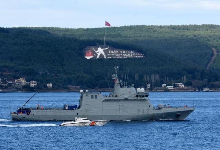 NATO savaş gemileri, 'Nusret-2021 Davet Tatbikatı' için Çanakkale'de