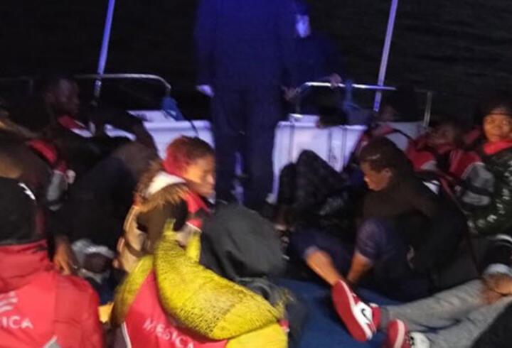 Muğla açıklarında 31 düzensiz göçmen kurtarıldı