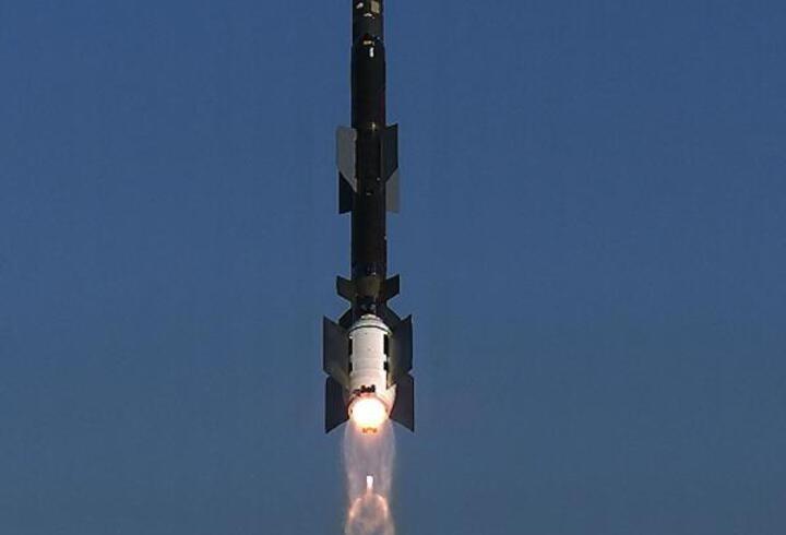 'Siper' füzesinin test atışı başarıyla yapıldı