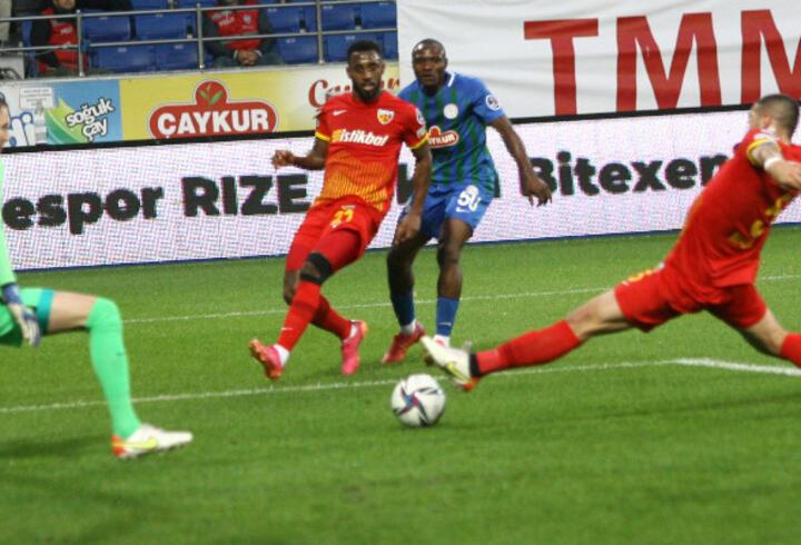 Çaykur Rizespor - Yukatel Kayserispor: 1-0