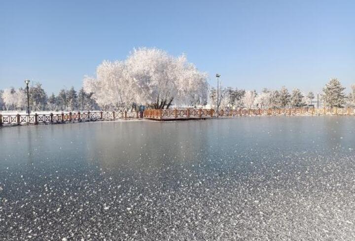 Doğu Anadolu buz kesti; Göle’de sıcaklık eksi 26,4 derece ölçüldü