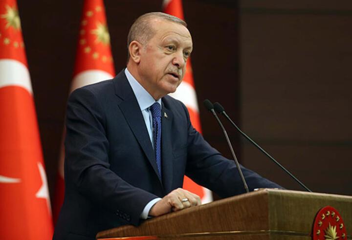 Cumhurbaşkanı Erdoğan, Dünya Ahıska Türkleri Birliği Genel Başkanı Kassanov'u tebrik etti