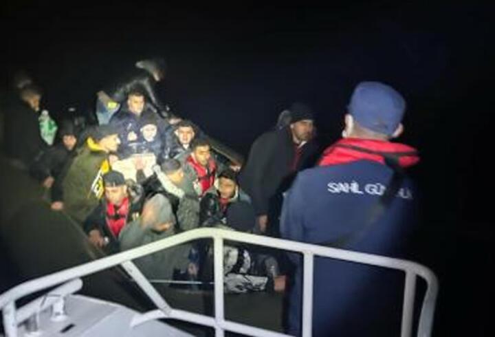 Bodrum açıklarında 16 kaçak göçmen yakalandı