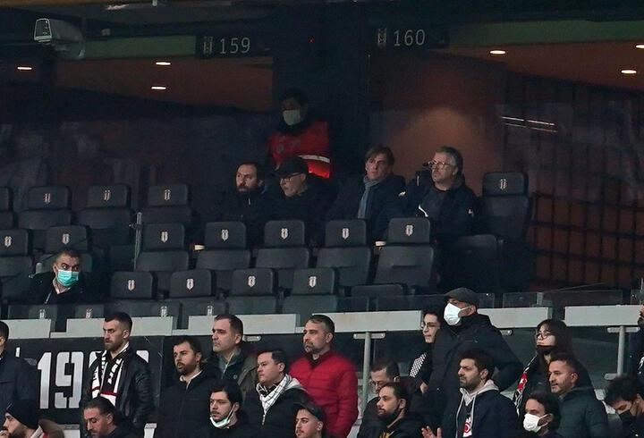 Domenec Torrent Beşiktaş-Göztepe maçını izledi