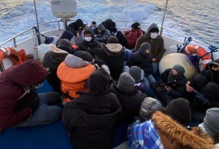Bodrum'da 23 kaçak göçmen kurtarıldı