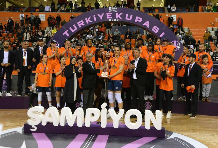 Kadınlar Türkiye Kupası'nda şampiyon belli oldu