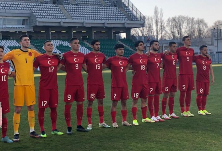 U19 Milli Takımı İsrail'e 3-1 mağlup oldu
