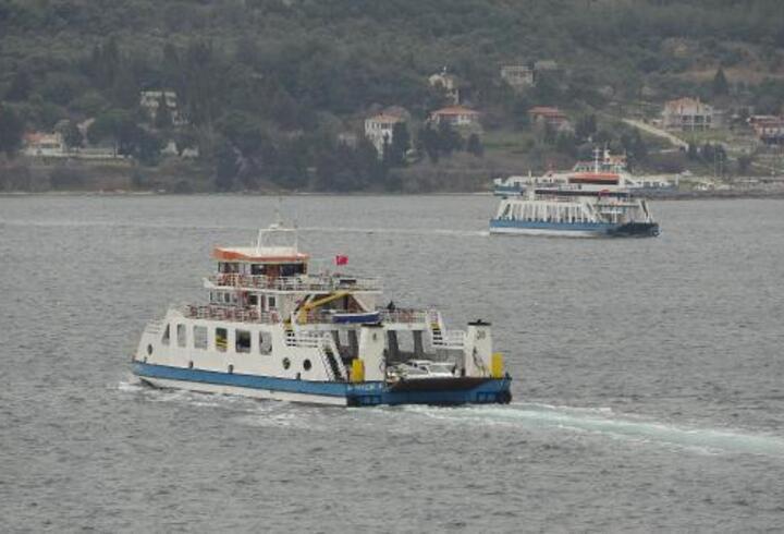 Çanakkale'de adalara yarınki feribot seferleri iptal