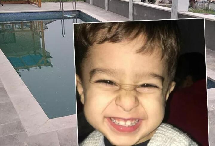 Havuza düşen 3 yaşındaki Yamaç'tan acı haber