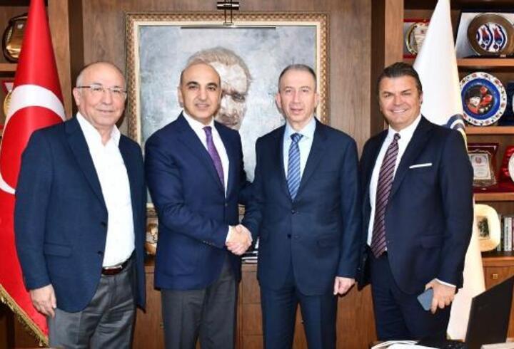 Metin Öztürk Bülent Kerimoğlu'nu ziyaret etti