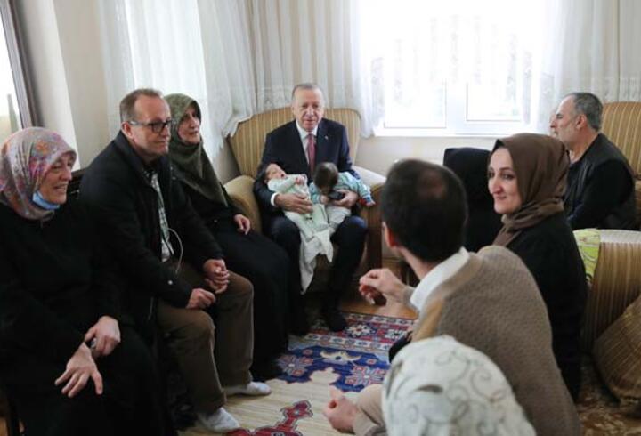  Cumhurbaşkanı Erdoğan'dan taziye ziyareti