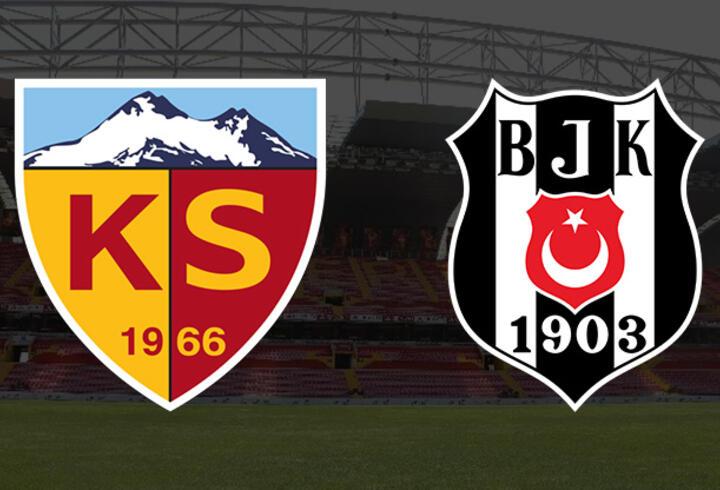 Yukatel Kayserispor - Beşiktaş CANLI YAYIN