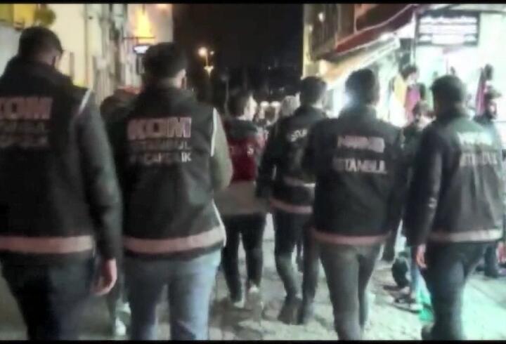 İstanbul'da 4 ilçede 14 eğlence mekanında polis denetimi