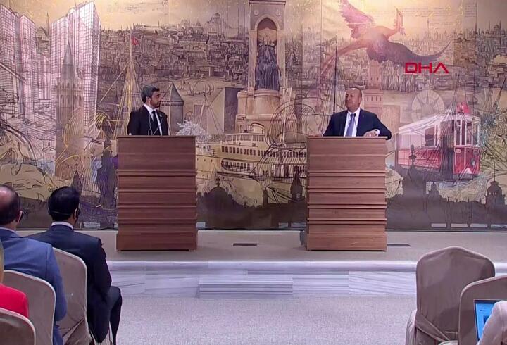 Son dakika... BAE Dışişleri Bakanı İstanbul’da! Çavuşoğlu: "Kapsamlı bir ticaret anlaşması imzalamak istiyoruz"