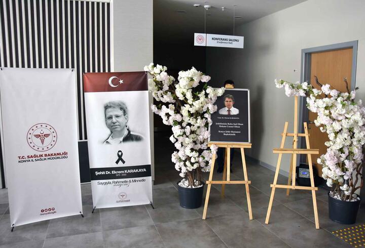 Konya'da çalıştığı hastanede öldürülen Dr. Ekrem Karakaya'ya 'şehit' unvanı verildi