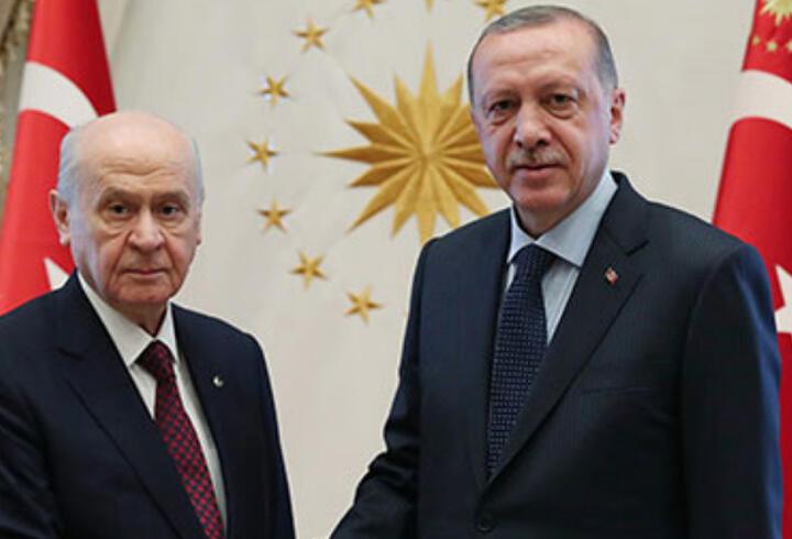 Cumhurbaşkanı Erdoğan, Devlet Bahçeli'yle telefonda görüştü