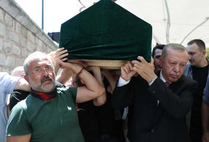 Cumhurbaşkanı Erdoğan, Mehmet Nimet Kaya'nın cenaze namazına katıldı