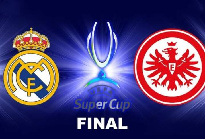 Real Madrid-Frankfurt UEFA Süper Kupa maçı şifresiz yayınlanacak