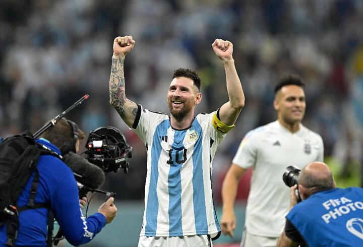 Arajantin-Fransa maçı öncesi Lionel Messi idmanı yarıda bıraktı