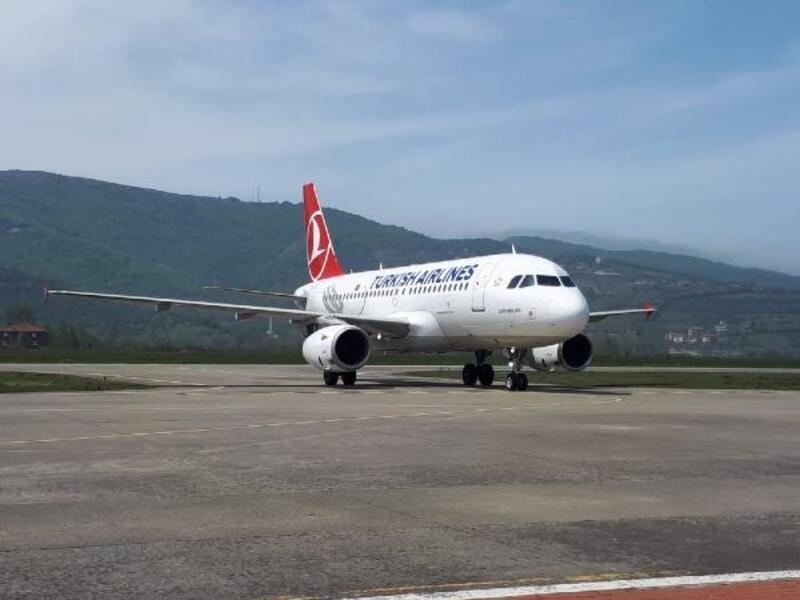 THY, Zonguldak Havalimanı'na test uçuşu yaptı