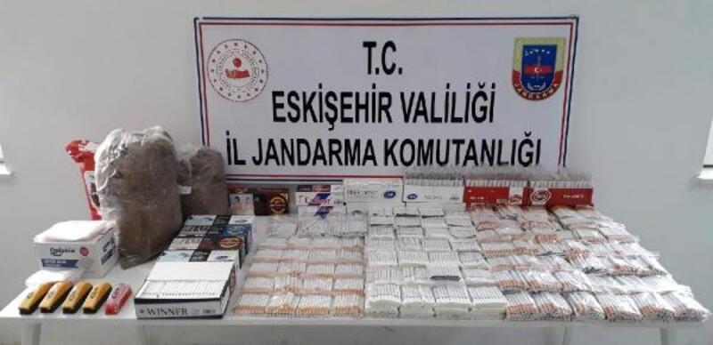 Eskişehir'de kaçak sigara ve tütün operasyonu