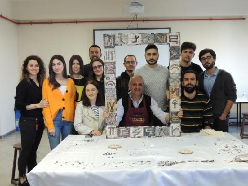 Mozaik sanatçısı Mehmet Yılmaz: Mozaik kişiye sabrı öğretir