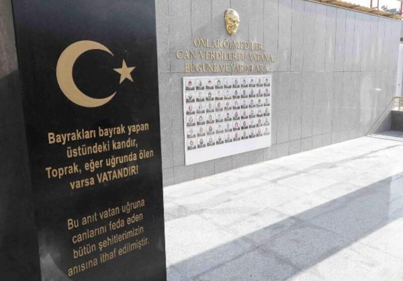 Bayraklı'da 'Şehitler Anıtı' yenilendi