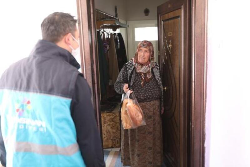 Kocasinan Belediyesi, 65 yaş üzeri vatandaşların ihtiyaçlarını karşılıyor
