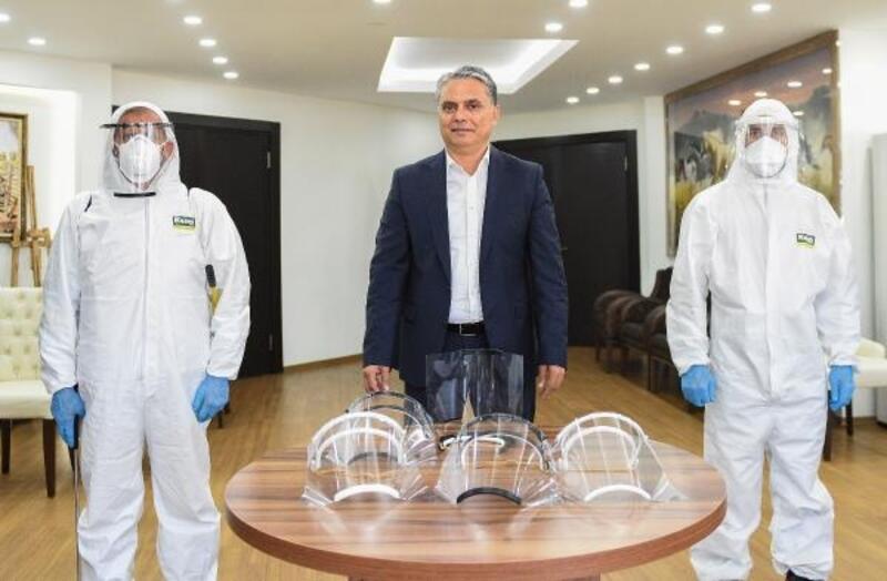 Muratpaşa Belediyesi'nden koronavirüsle 3D mücadele